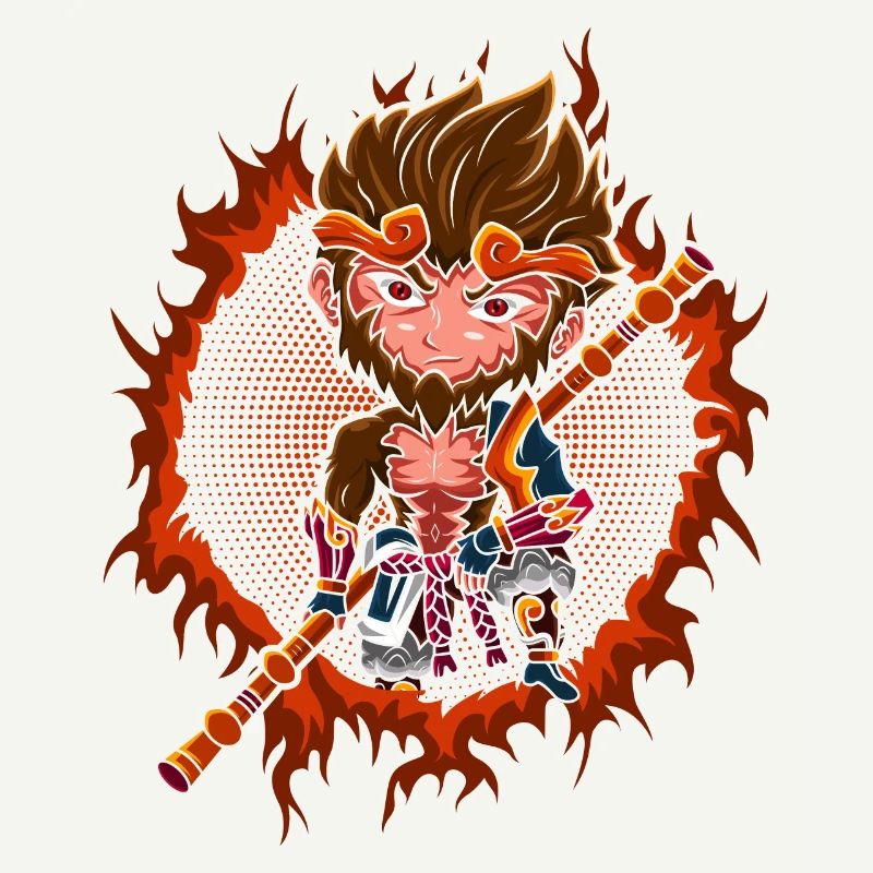 Roi des singes Chibi