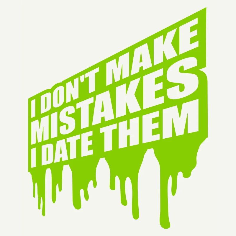 Date Mistakes Quote Logo