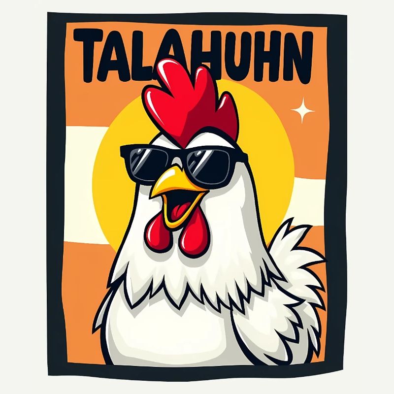 TALAHUHN Funny Saying Meme German Rap Carnival