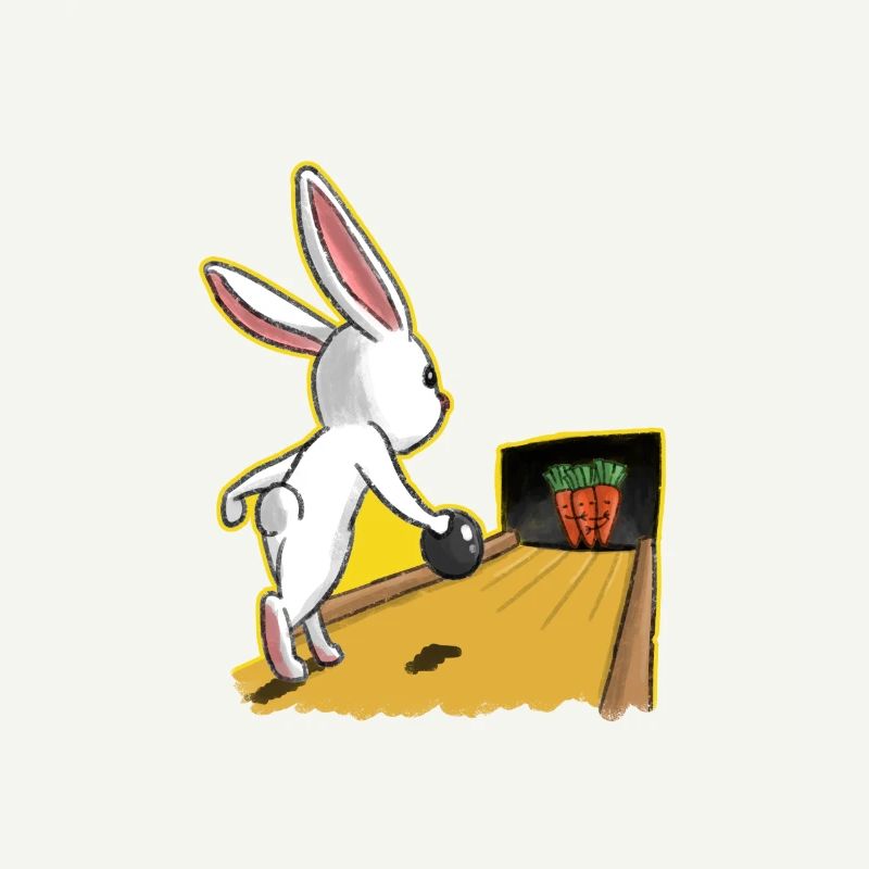 I love bowling bowling Easter gift