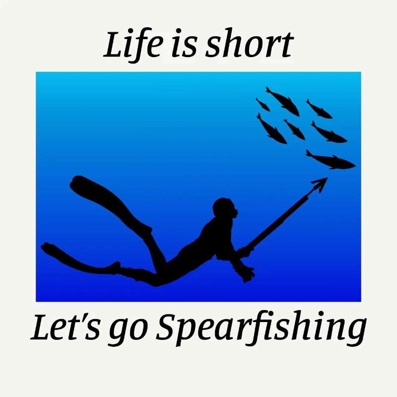 Speerfischen Speerfischen Speerfischer Fischen