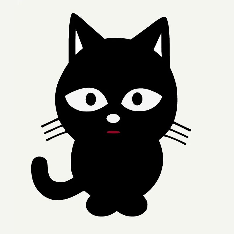 black cat