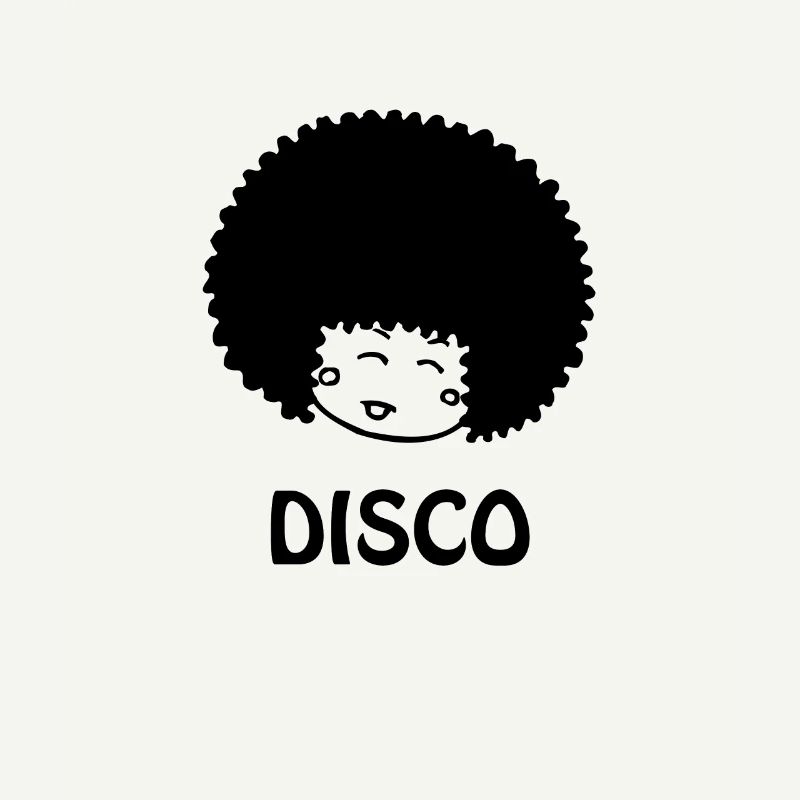 AFRO 70'S DISCO BLACK