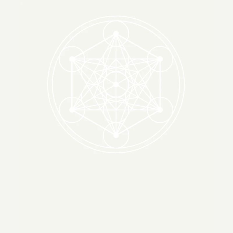 Géométrie sacrée du cube de Metatron