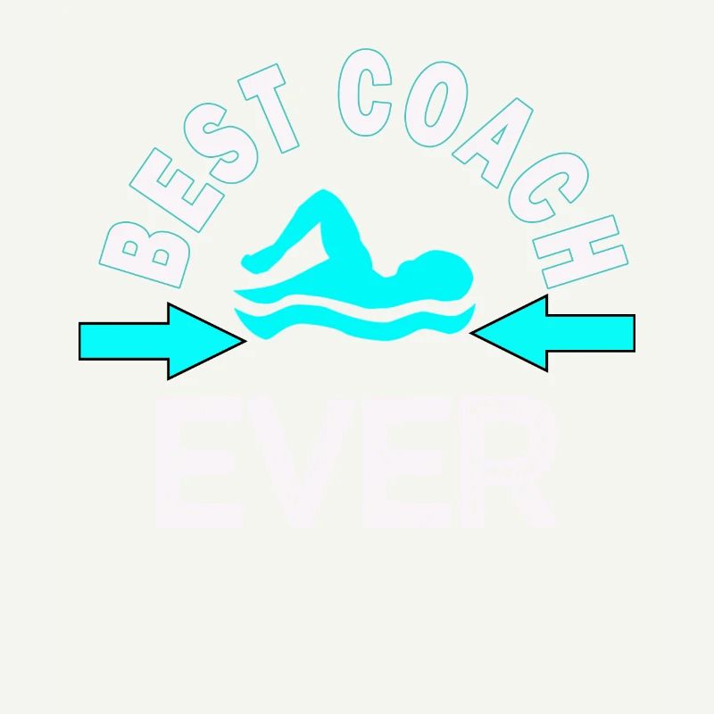 Schwimmtrainer-Geschenk Einfach der beste Trainer aller Zeiten