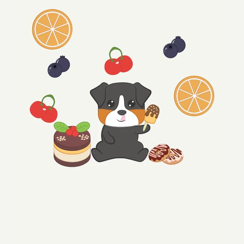 Bernese Mountain Dog - Dürrbächler - Manger - grignoter