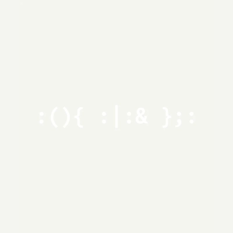 Bash Fork Bomb - Text for Unix / Linux Hackers