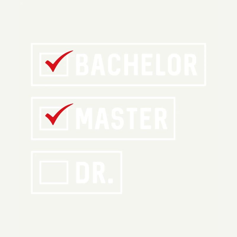 Bachelor Master Doktor Abschluss Checkliste
