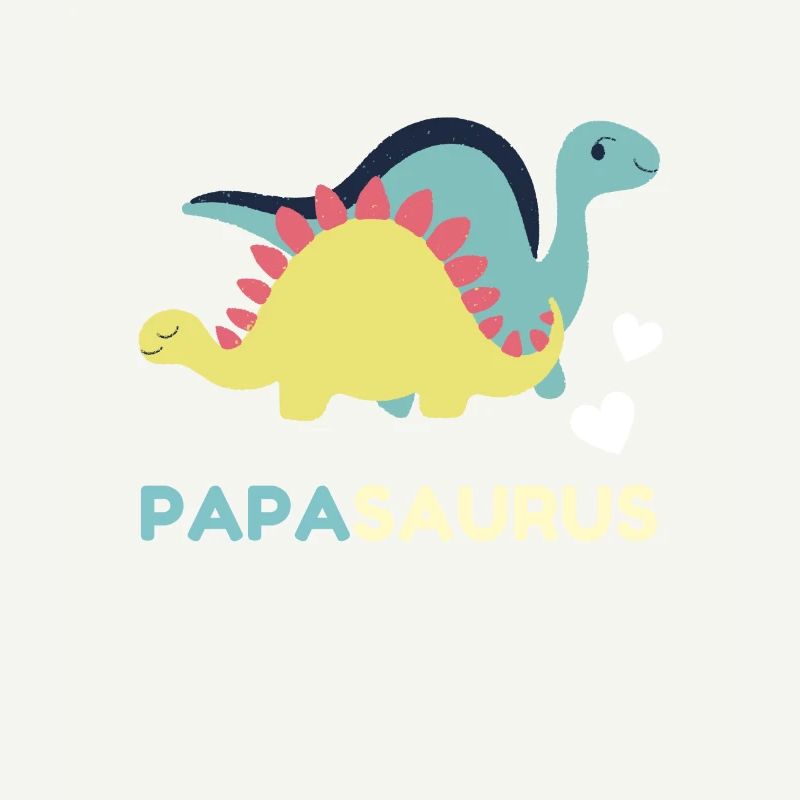 Papasaurus coole Geschenkidee für werdende Väter