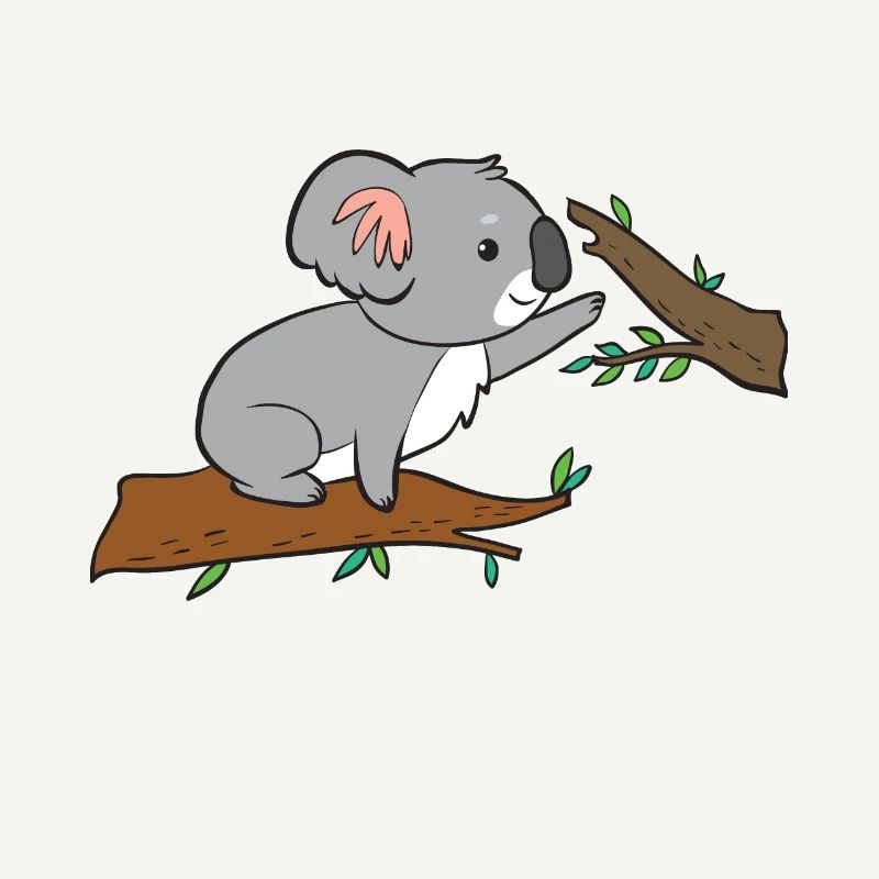 Koala - beim klettern