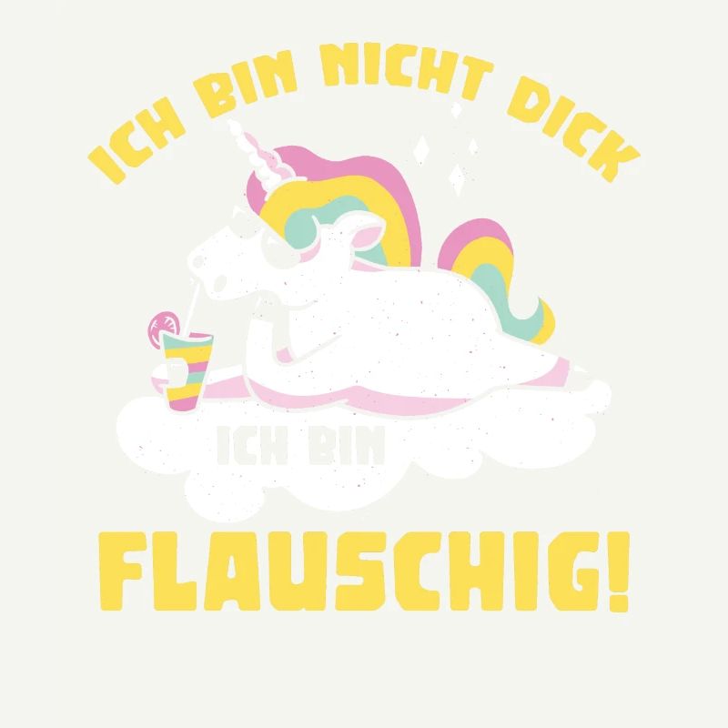 Ich bin nicht dick ich bin flauschig!