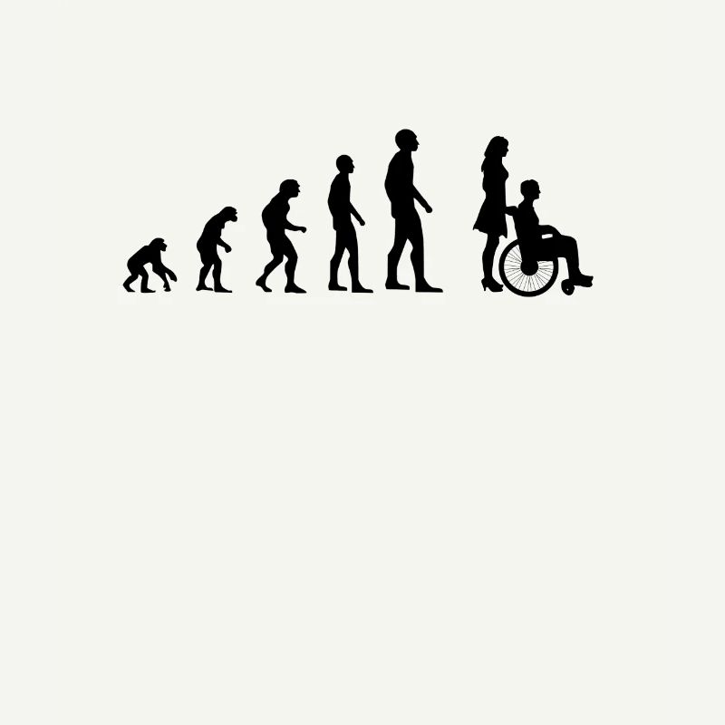Handicap d'évolution humaine en fauteuil roulant