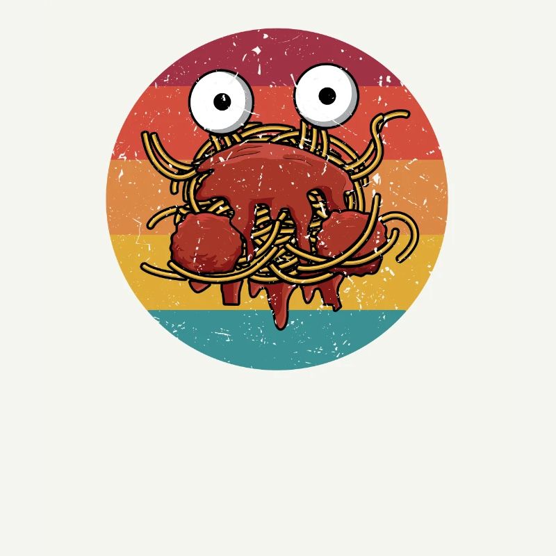 FSM Flying Spaghetti Monster Logo