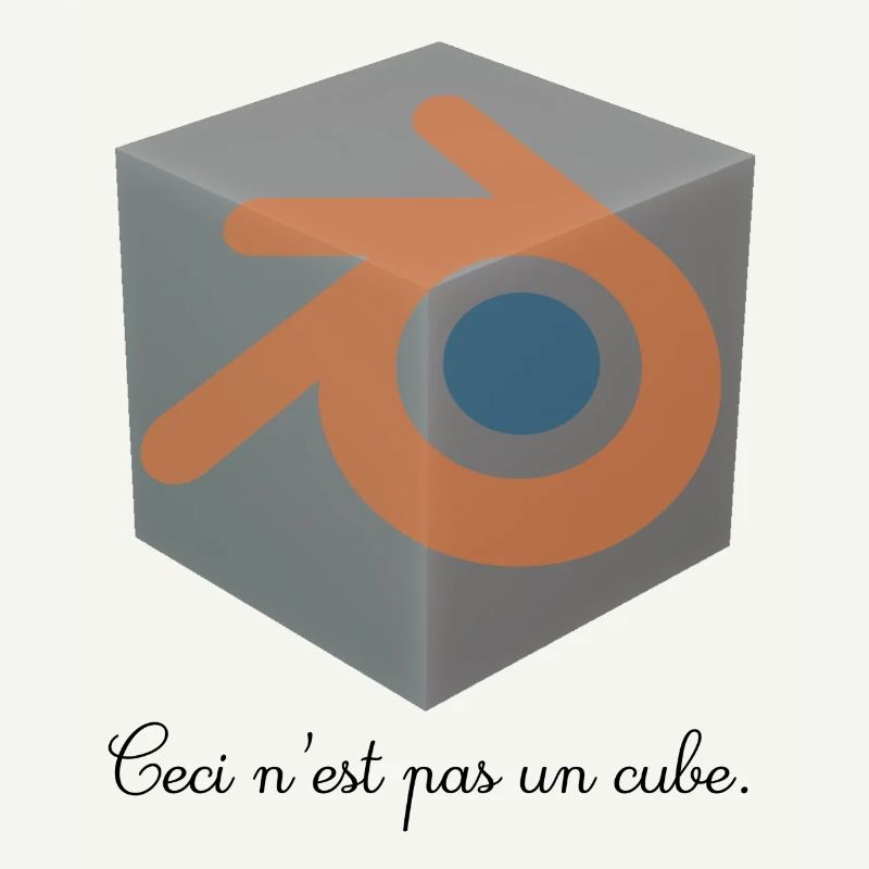 Ceci n’est pas un cube !
