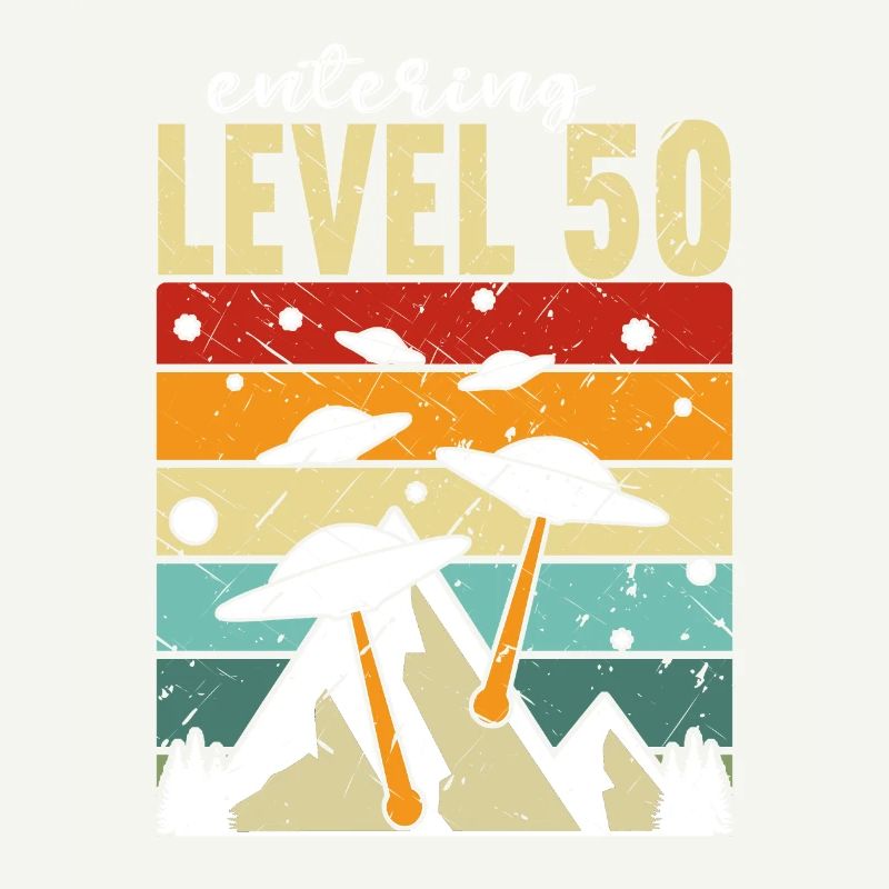 Level 50 Gaming Controller 50 anniversaire