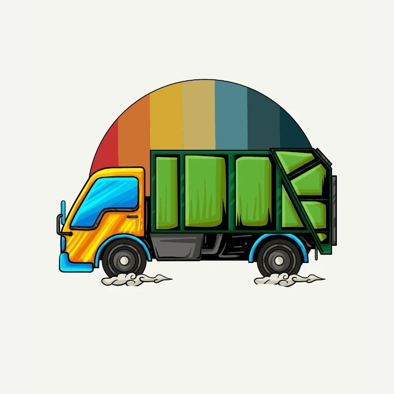Garbage Man Cadeau Garbage Collection Waste Profession