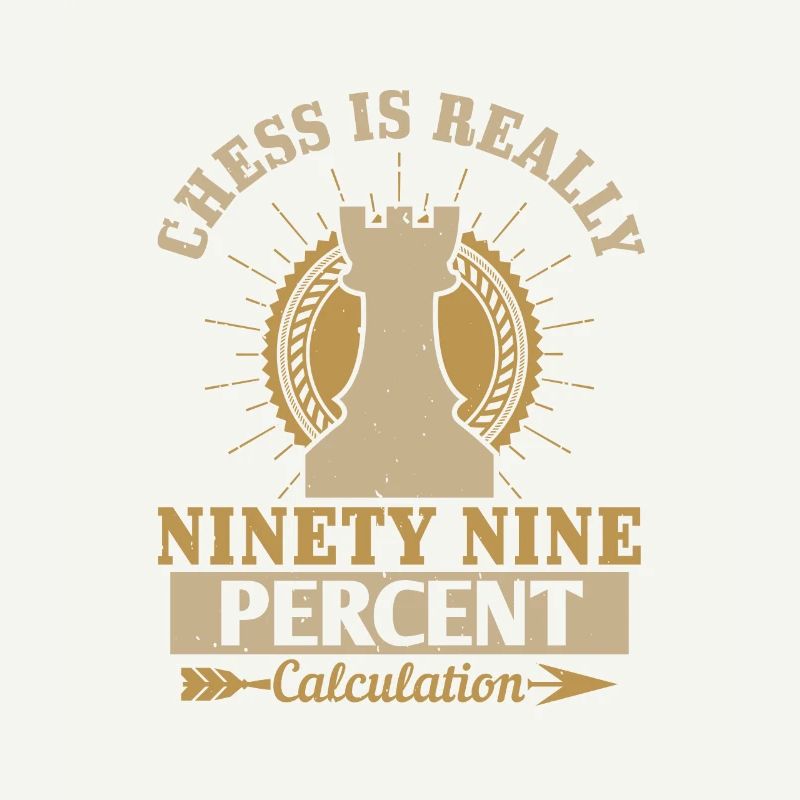 Les échecs sont vraiment un calcul de quatre-vingt-dix-neuf pour cent