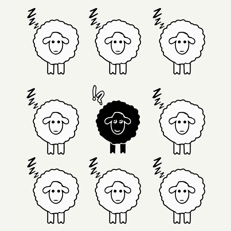 Black sheep