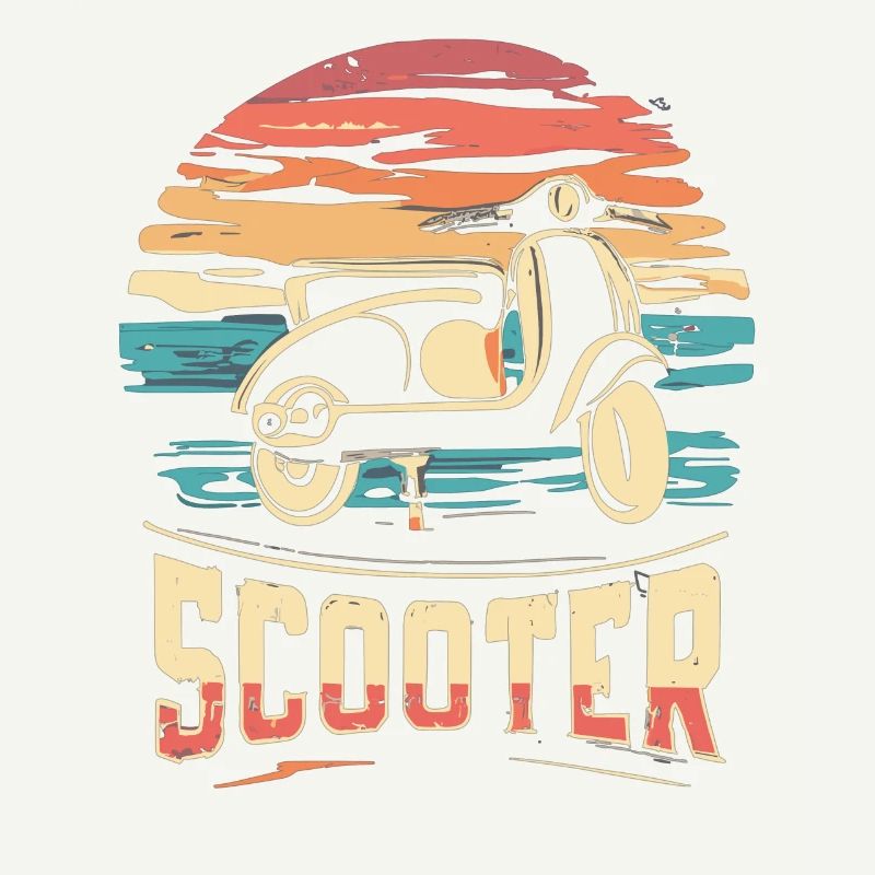 Scooter Motorroller Mofa Moped Roller