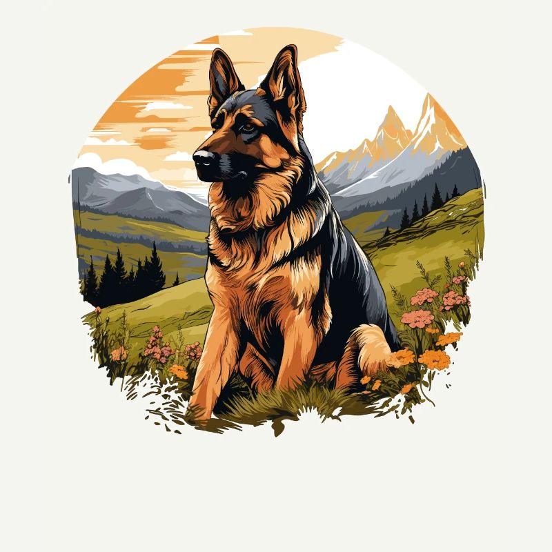 Hund Schäferhund
