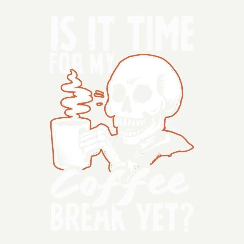 Est-ce que c’est l’heure de ma pause-café ? Désinvolte