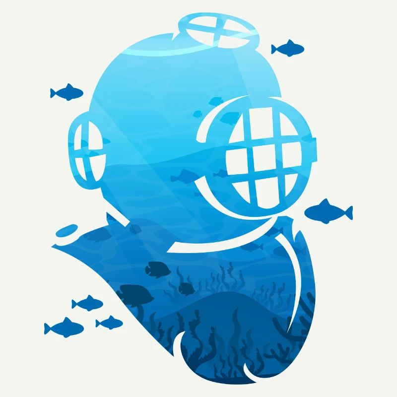 Underwater Exploration Oldschool Diving Helmet