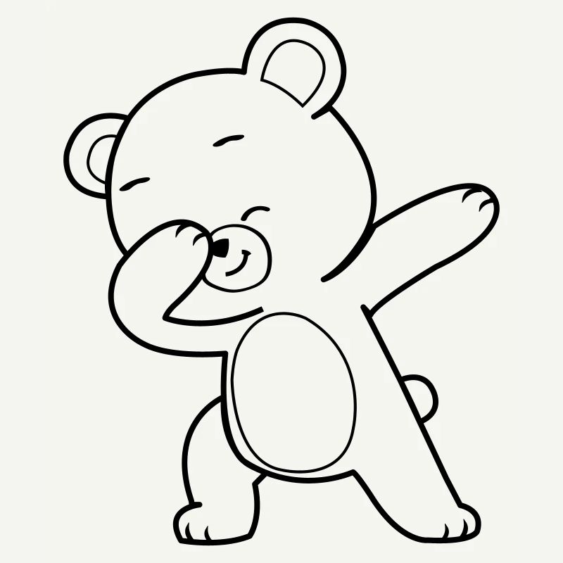dabbing bär