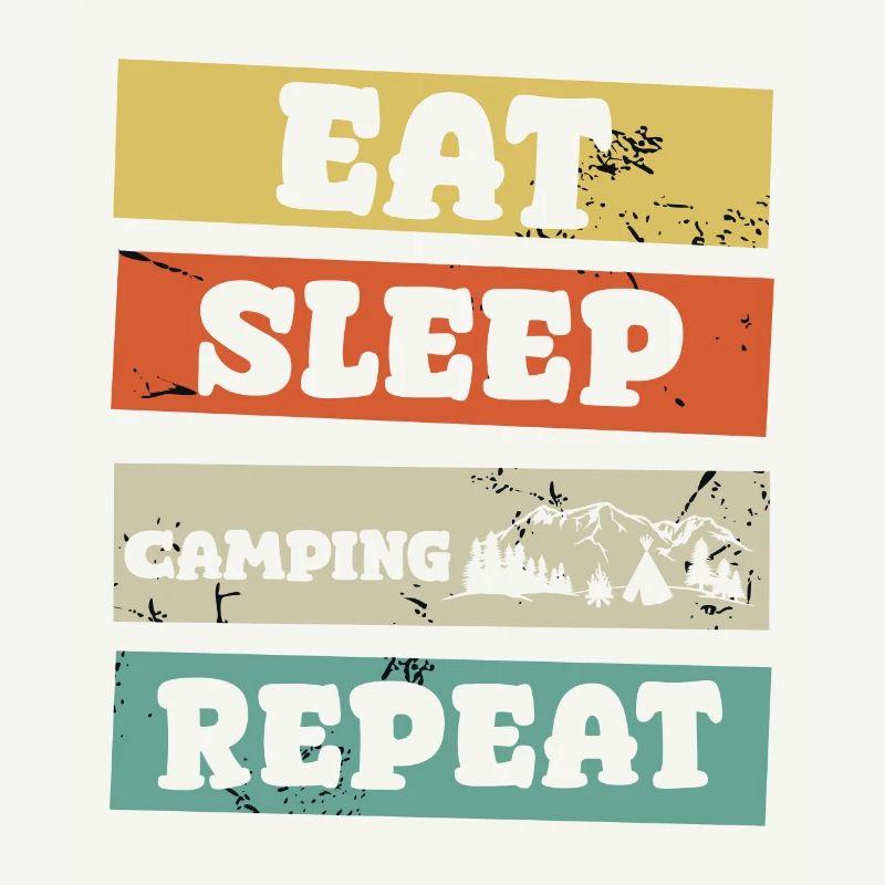eat sleep camping repeat