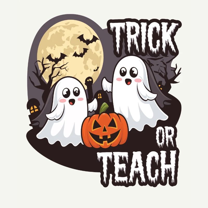 Trick Or Teach Halloween Lehrer