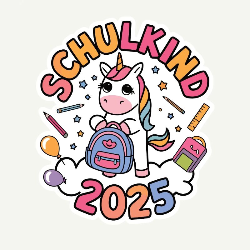 Schulkind 2025 Einschulung Schulanfang