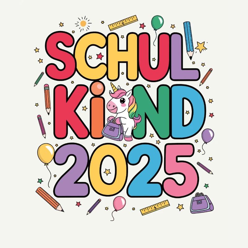 Schulkind 2025 Einschulung Schulanfang