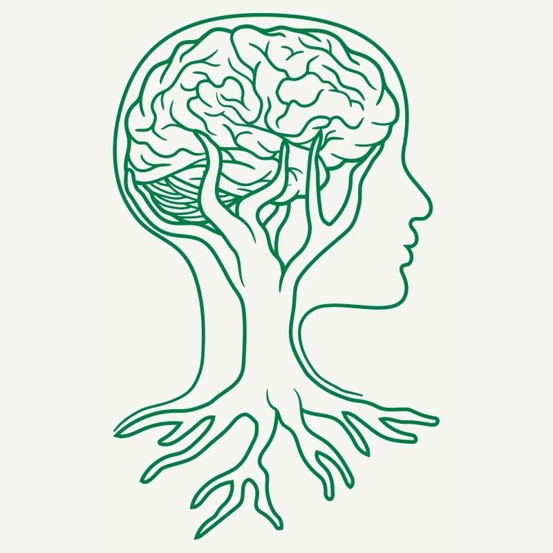 Brain tree human