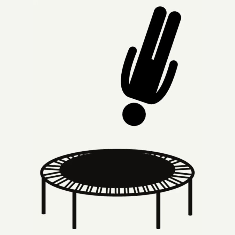 Trampoline Jumping Trampoline Gymnastics Gift