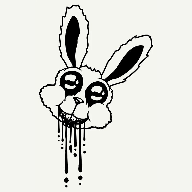 Head Rabbit Blood
