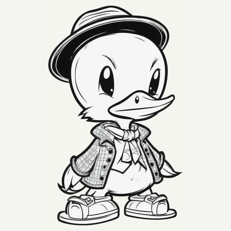 Dapper Duck - Stylish and Classy