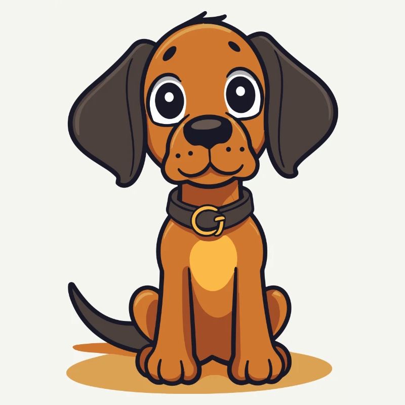 Conception de chien mignon pour les propriétaires de chiens