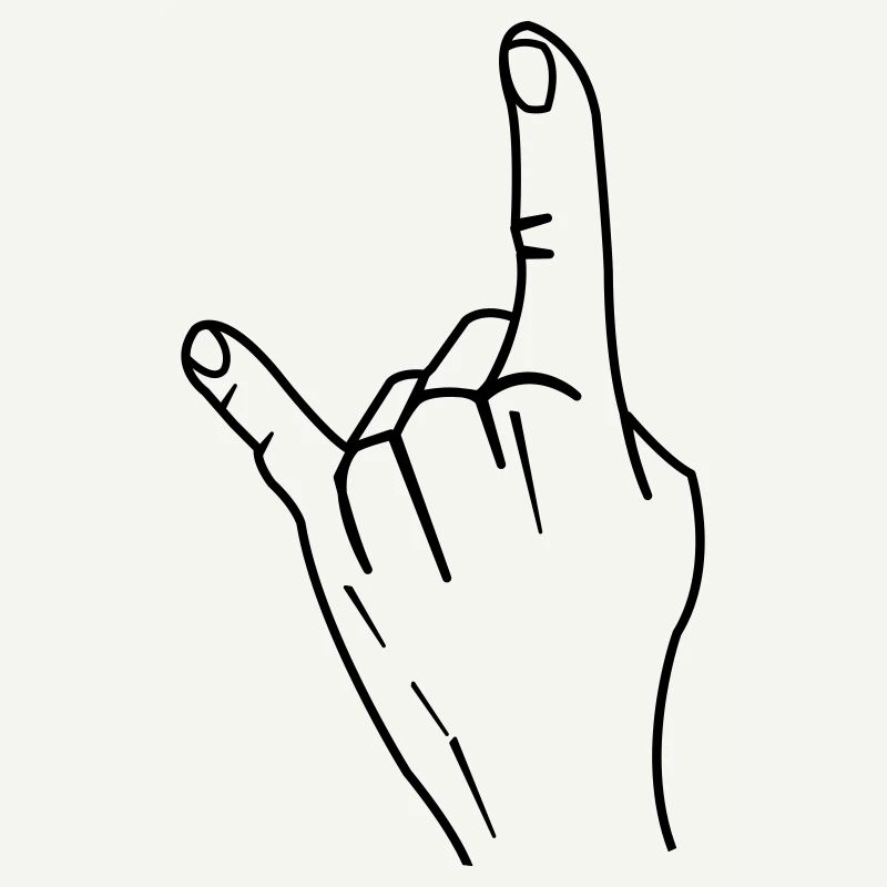 rock hand