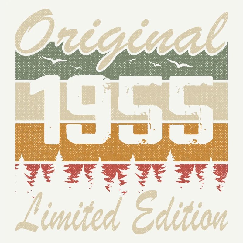 Vintage-Geburtstag originelle Geschenkidee 1955