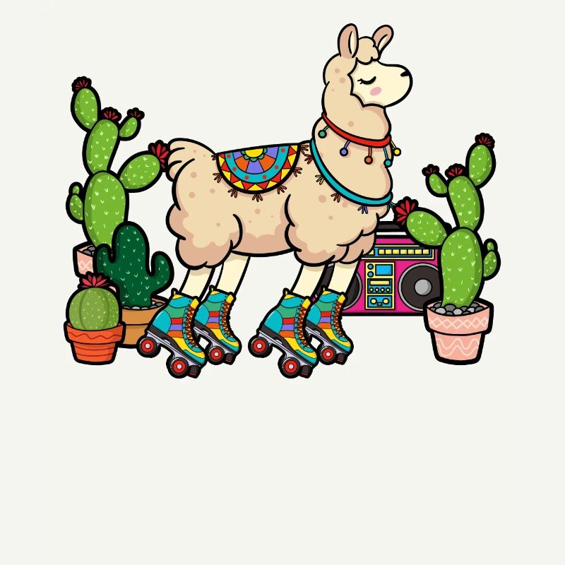 Lama Disco Roller Cactus