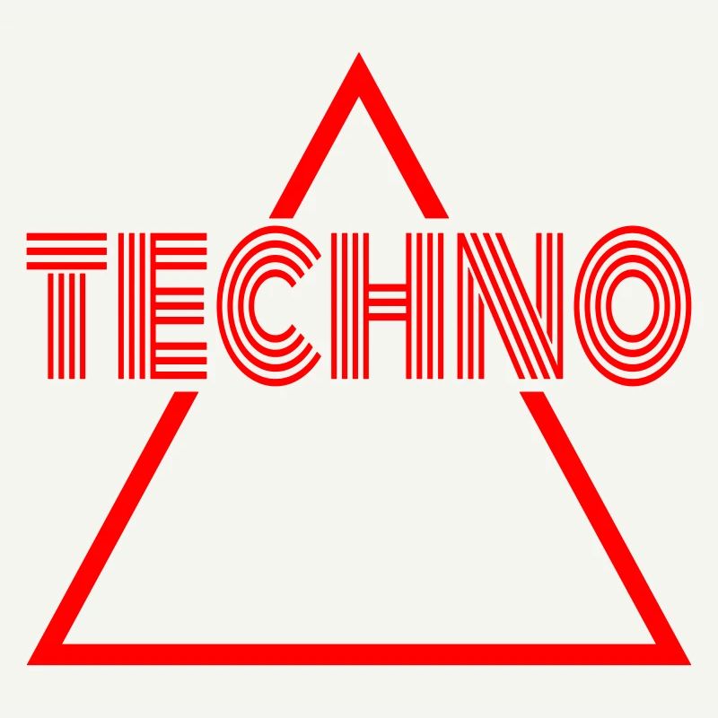 | de musique techno Couleur modifiable