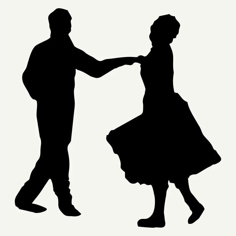 Dancers, dancing couple