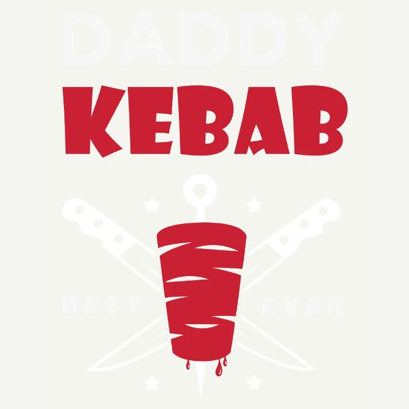daddy kebab cadeau papa chef meilleur kebab