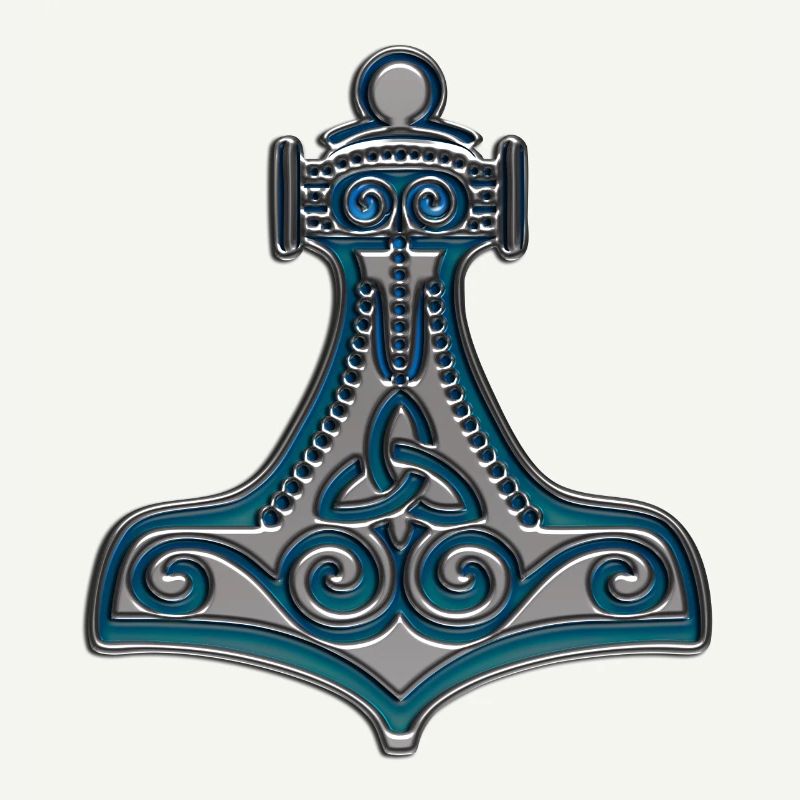 THOR HAMMER avec double spirale et Trinity
