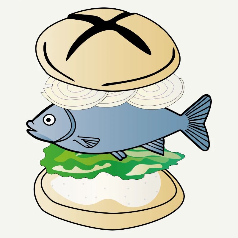 North Fish Bun Gift Brathering