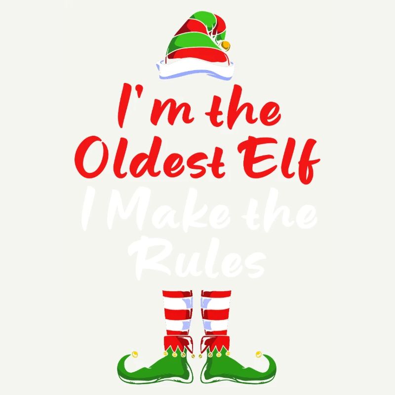Elfe Elf Weihnachtsgeschenk Opa Vater Alter Mann