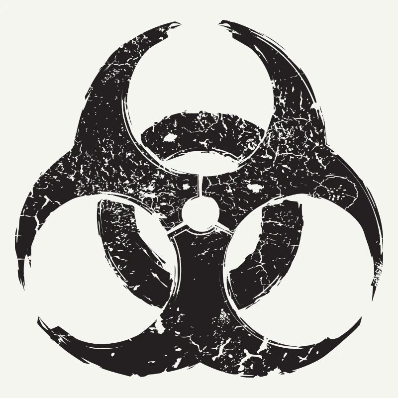 Biohazard - texture grunge