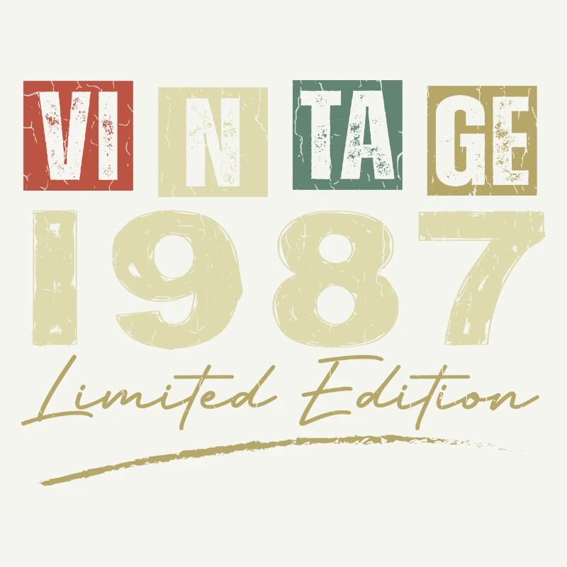 Vintage 1987 Original 1987 Anniversary Gift