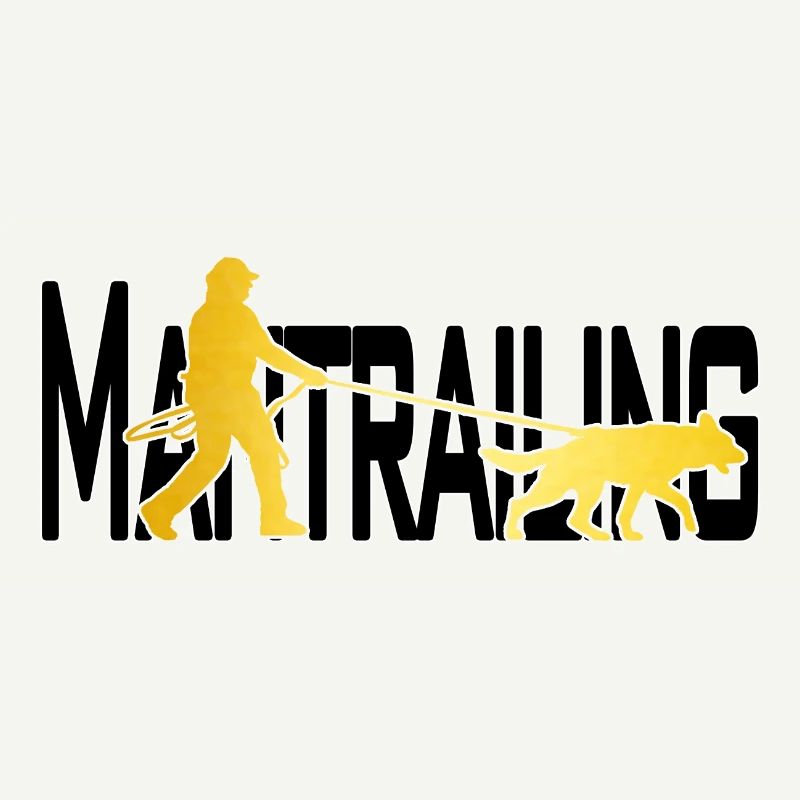 Mantrailing gold / black