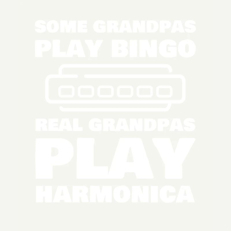 Harmonica Grandpa Funny Harmonica Player