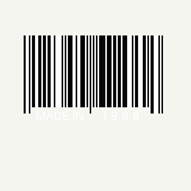 Fabriqué en 1988 Barcode Gift